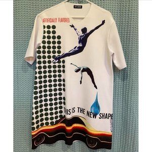 Rare RAF SIMONS Neoprene Shirt Dress